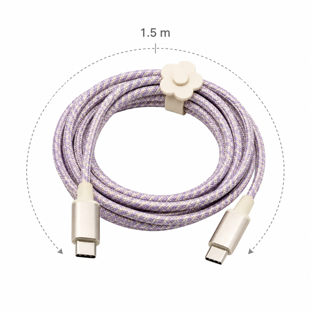 BloomLink Braided USB-C Cable