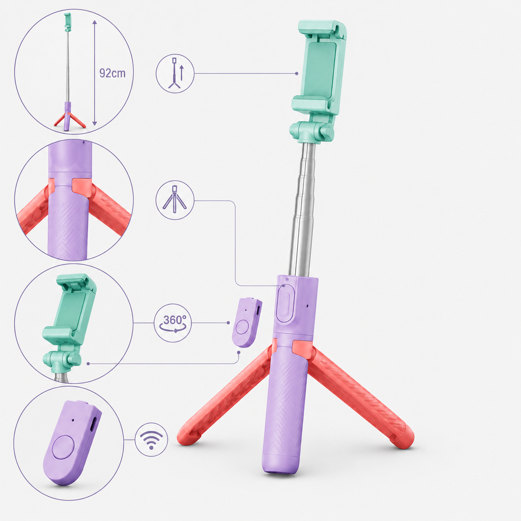 FlipStudio Pocket Selfie Tripod
