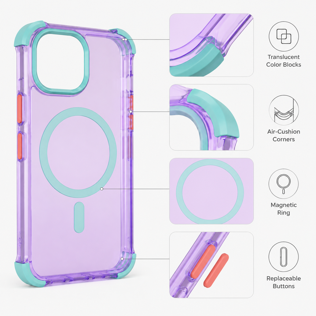 JellyFrame Color Phone Case