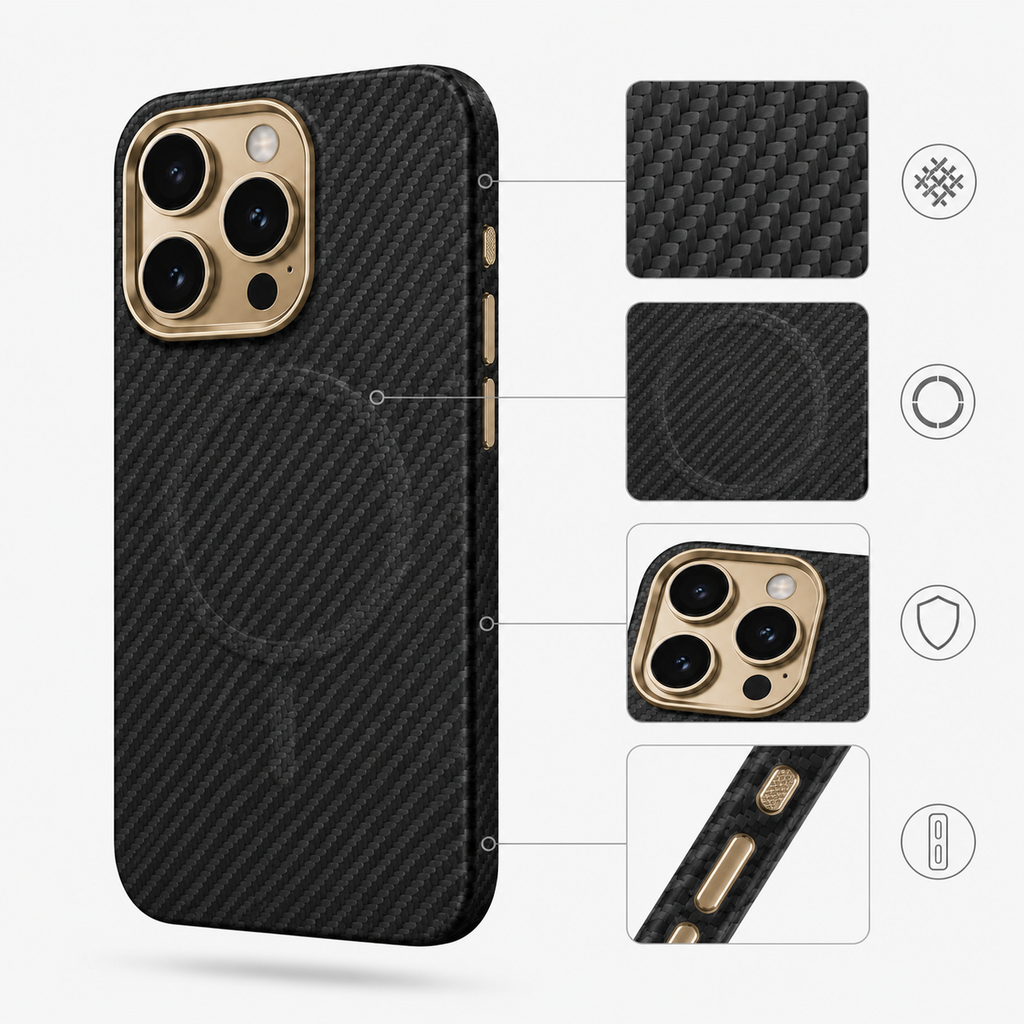 ObsidianEdge Aramid Phone Case