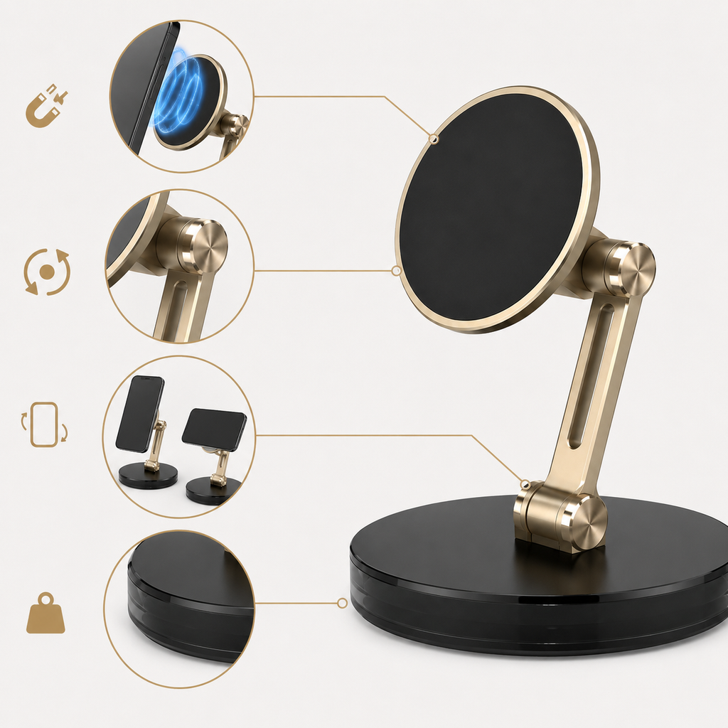 Aurum Qi2 Charging Pedestal
