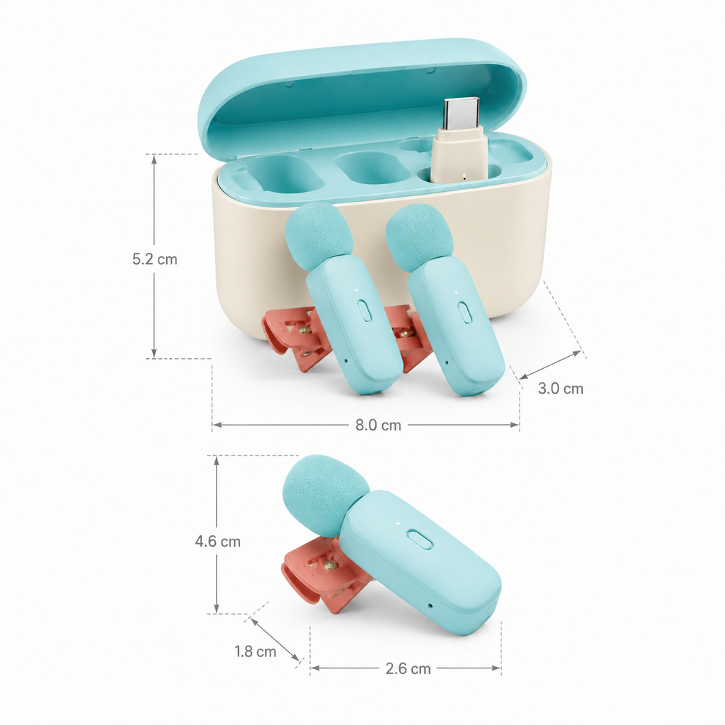 BeatLink Wireless Lavalier Mic Set