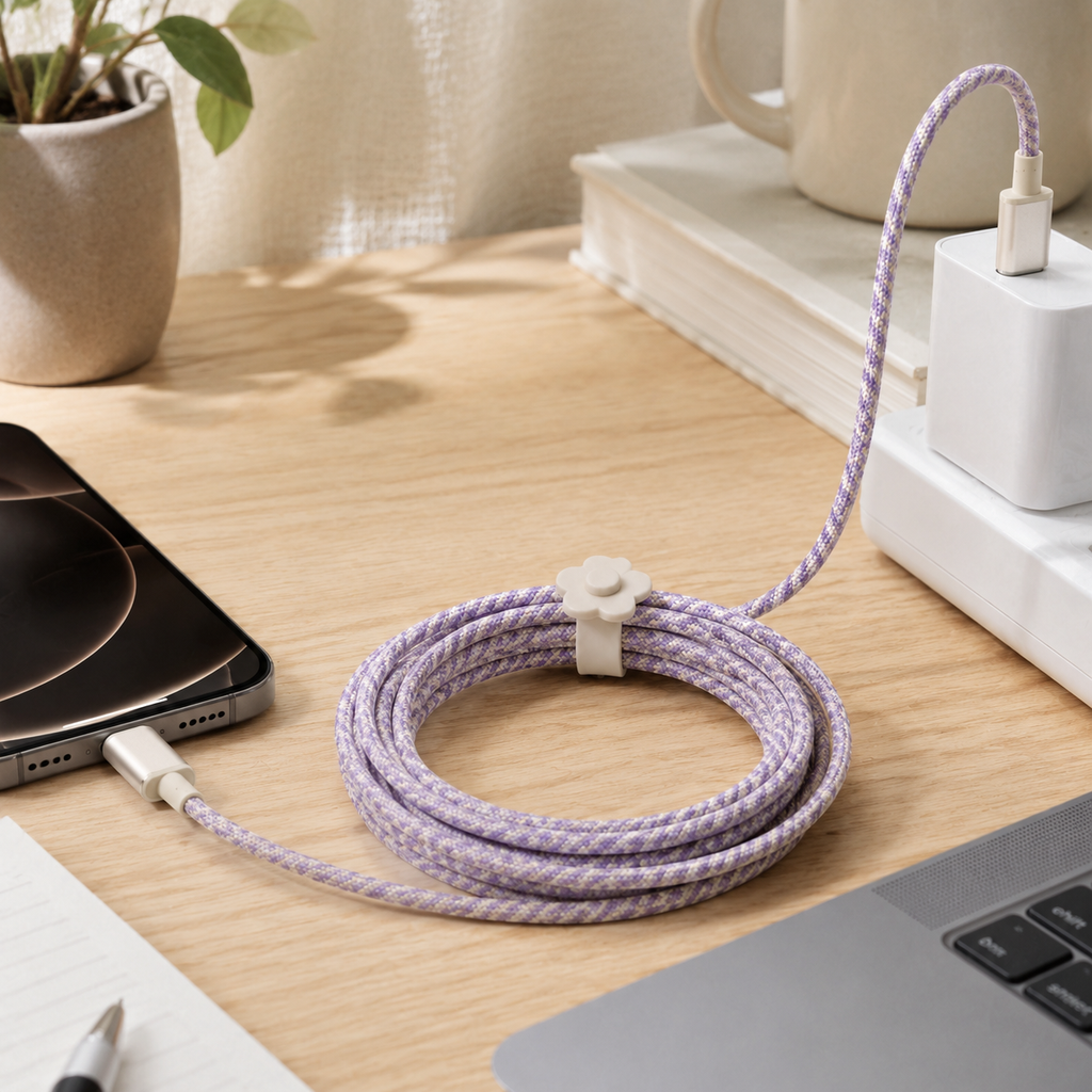 BloomLink Braided USB-C Cable