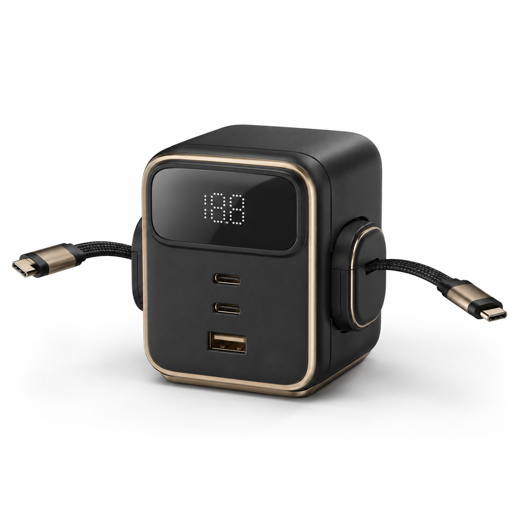 LuxeLink 140W Retractable Charger