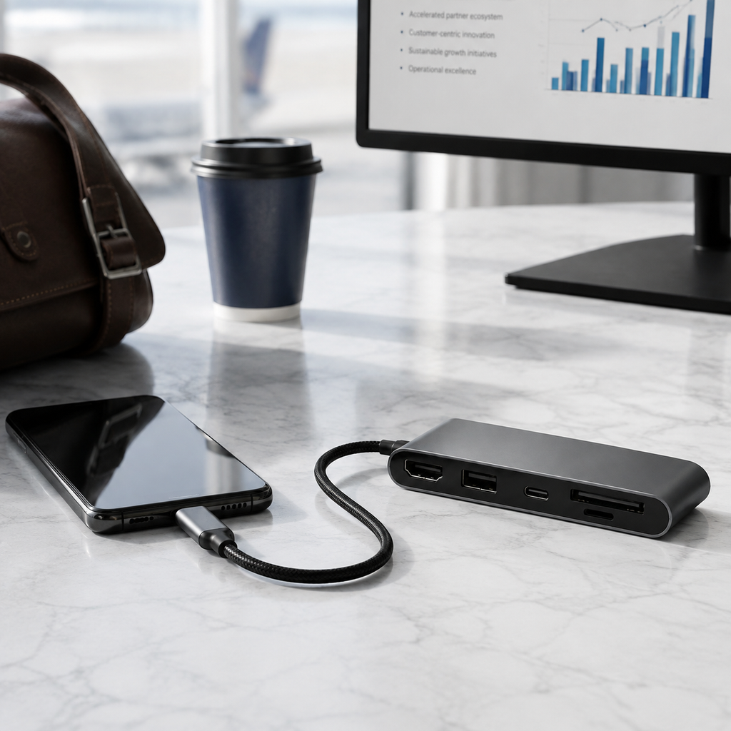 LinkDock Mobile USB-C Hub
