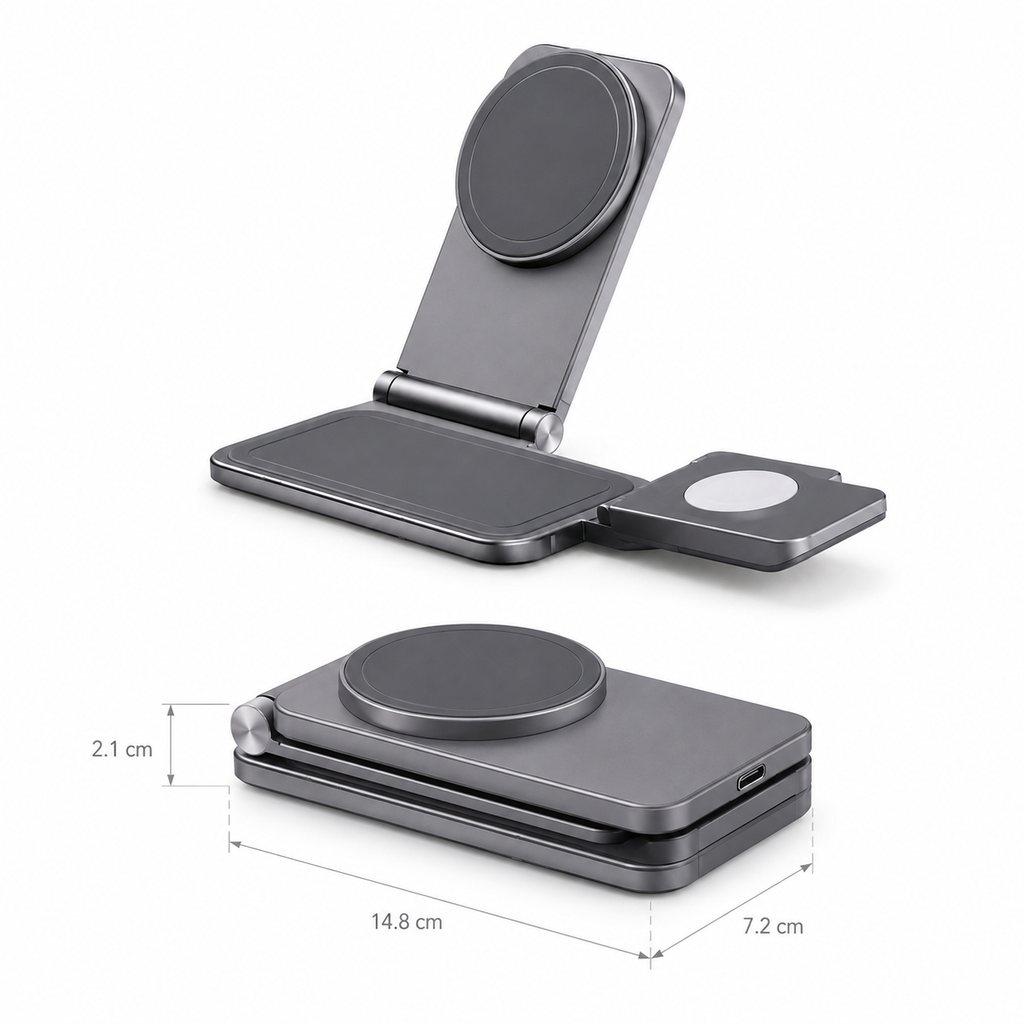 TransitFold 3-in-1 Charging Station